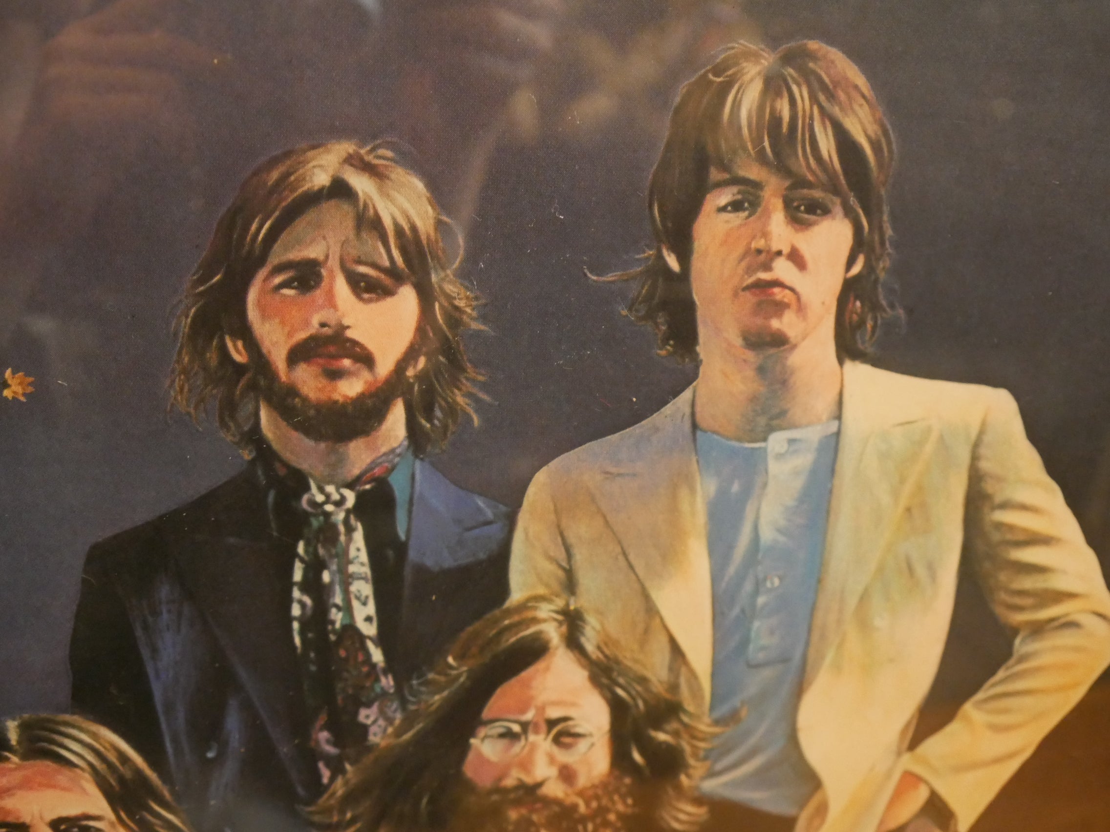 横尾忠則 「The Beatles ビートルズ」ポスター ピン穴なし 横尾忠則