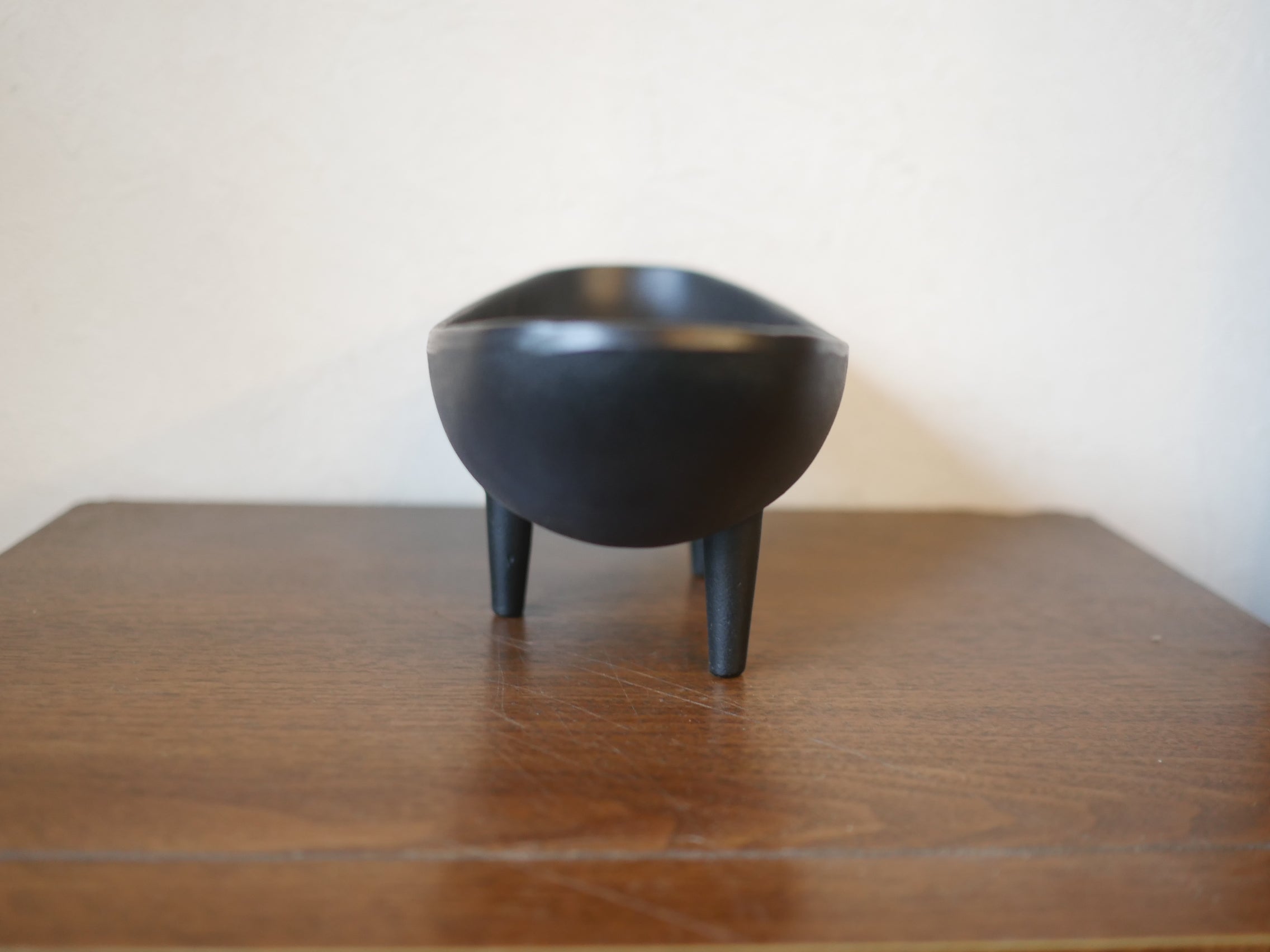 名作 南部鉄器 水盤 三つ足 モダン ミッドセンチュリー ビンテージ