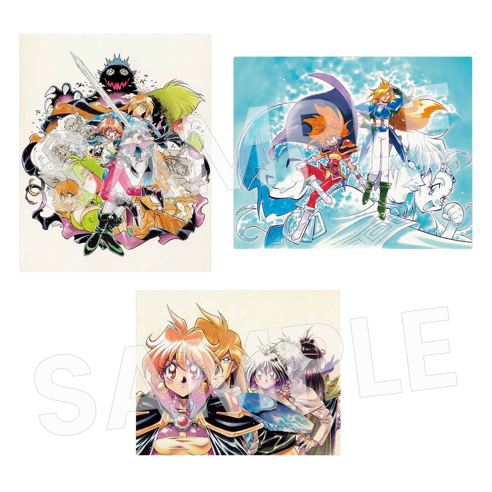 スレイヤーズ展 複製原画＋オマケ スレイヤーズ展 複製原画＋オマケ