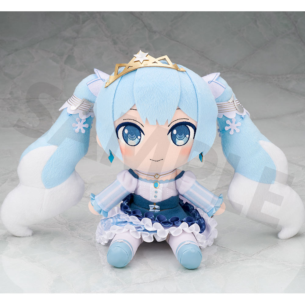 グッズ]雪ミクぬいぐるみ Snow Princess Ver. - SNOW MIKU 2019｜雪