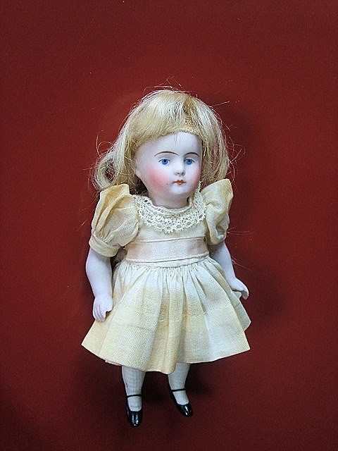 ビスクドール アンティークミニョネット ドイツ 13cm ケストナー