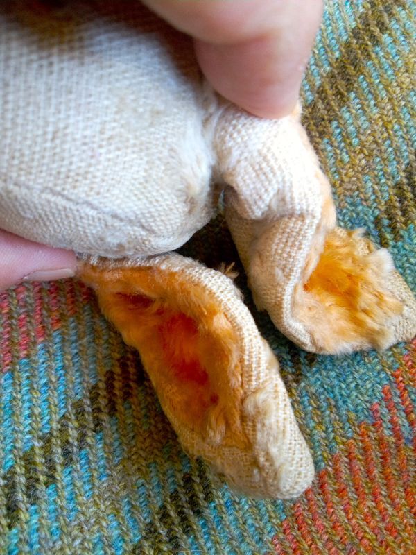 HAPPY PRICE！☆赤いパンツのうさぎ アンティークのラビット 26cm