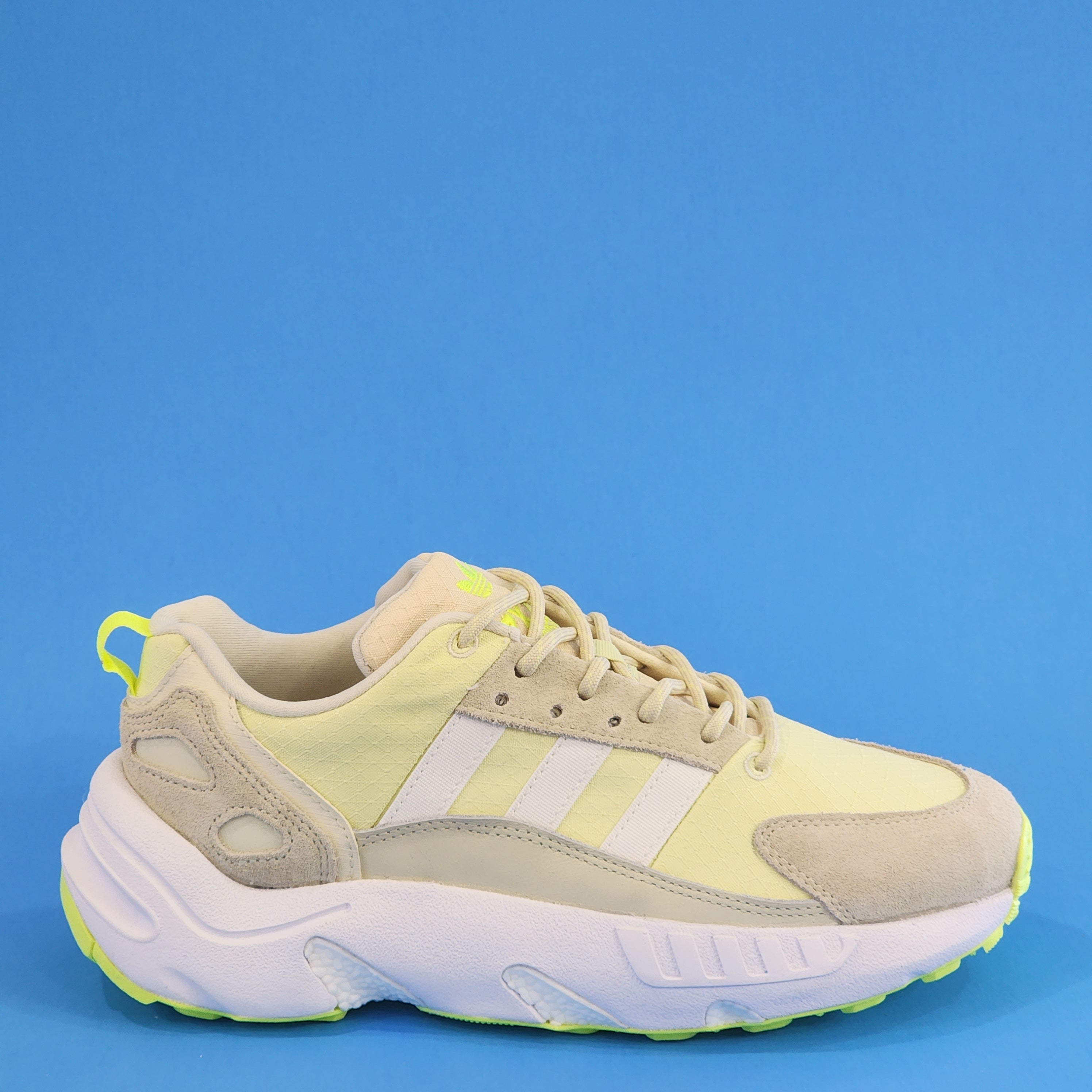 Adidas ZX 22 BOOST Sand/Cloud White/Yellow Tint Women's Sneakers GW831