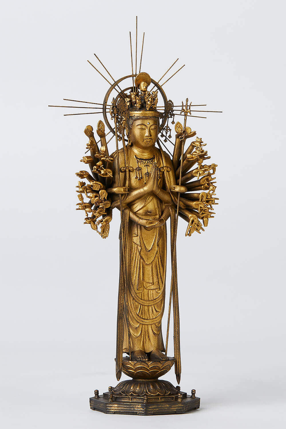 TanaCOCORO[掌] 千手観音～慶派～ | 仏像フィギュアのイスムウェブショップ