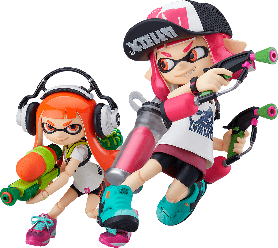 Splatoon』figma Splatoon ガール 特設サイト | グッドスマイルカンパニー