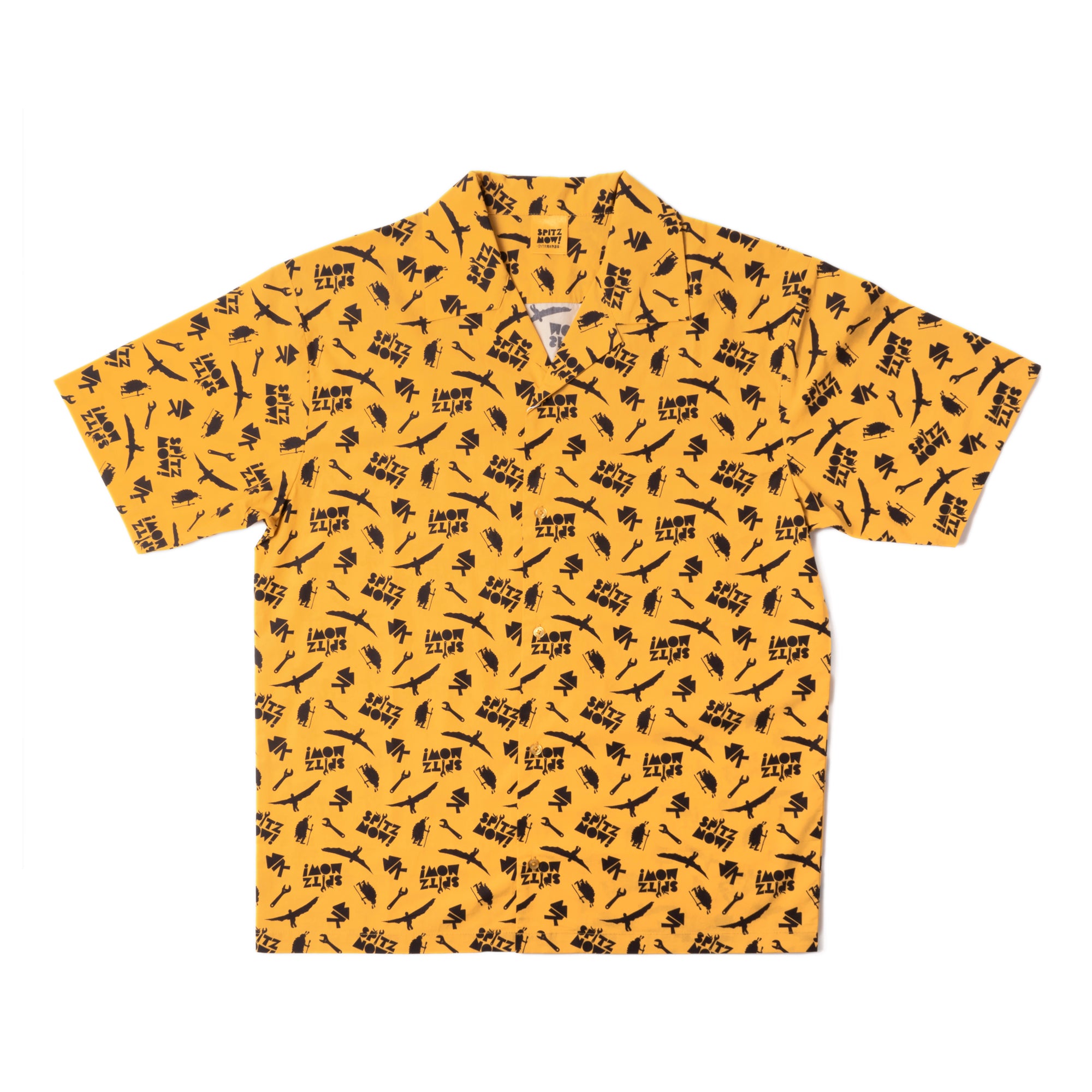 スピッツ ロック大陸の物語展 オープンカラーシャツ オープンカラー