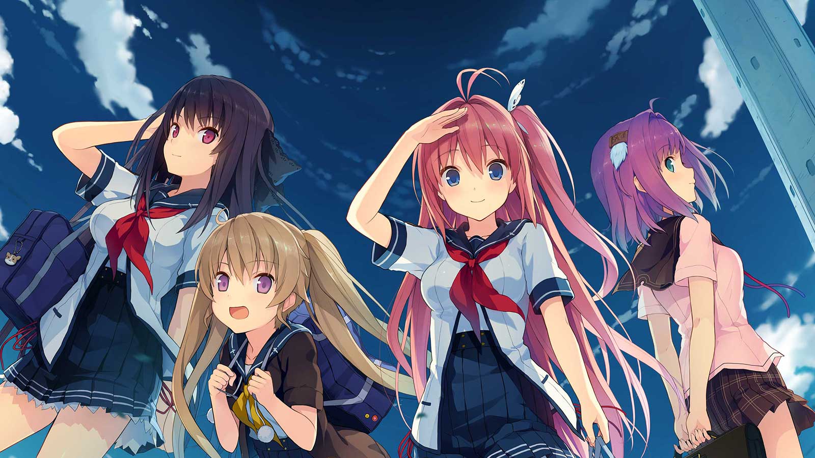 13点セット】蒼の彼方のフォーリズム クリアポスター 色紙 キャラソン