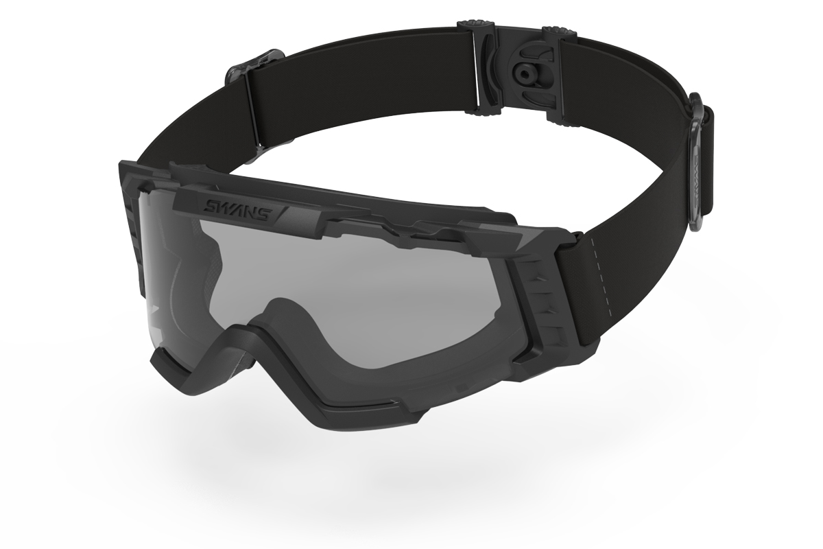 SWANS タクティカルゴーグル ライトスモークレンズ サバイバルゲーム