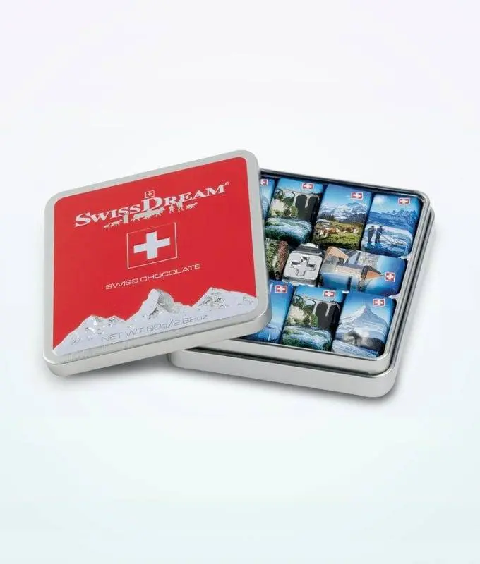 Swiss Dream Chocolate Box 80 g - Swissmade Direct