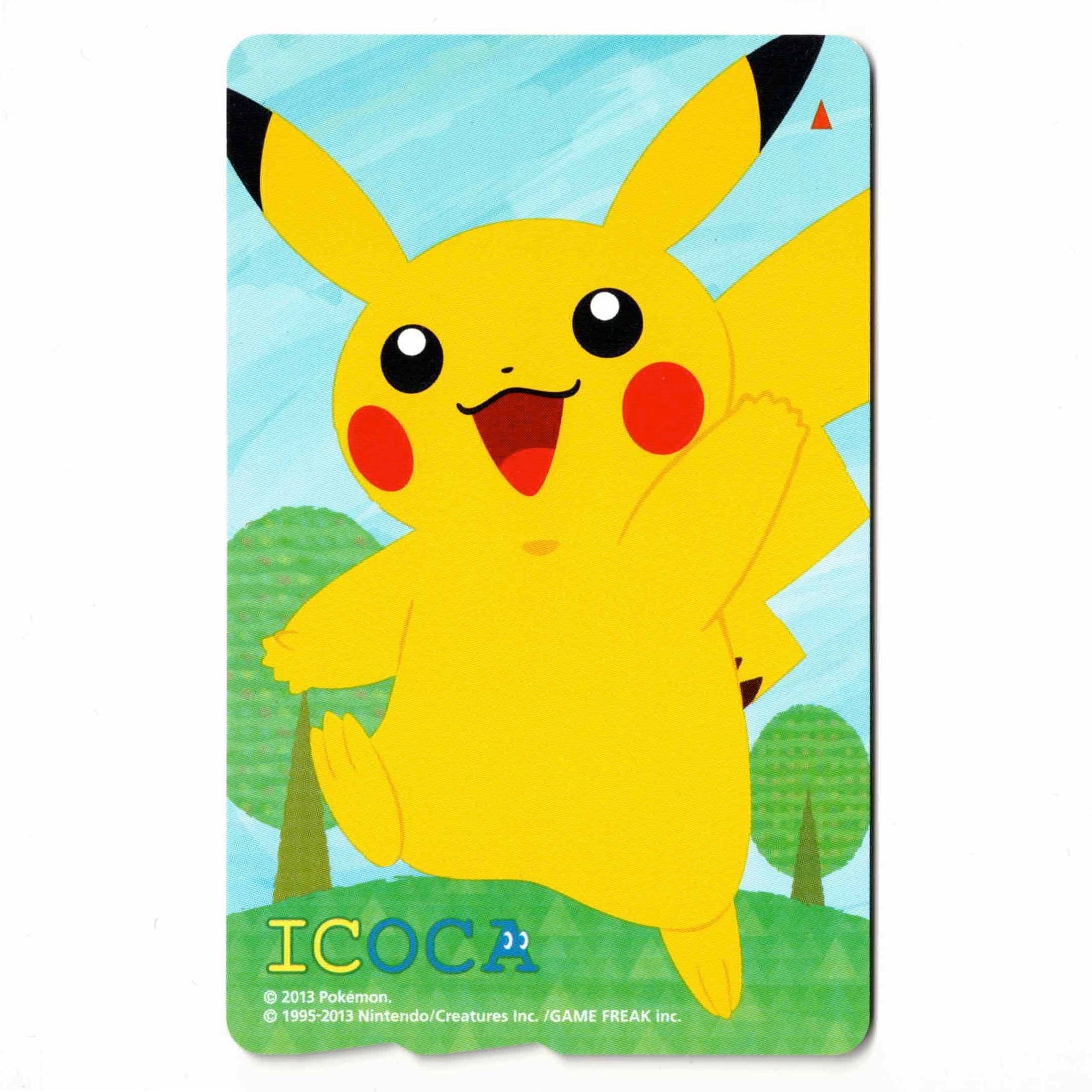 ポケモン ピカチュウ 限定 交通系カード ICOCA イコカ ポケモン