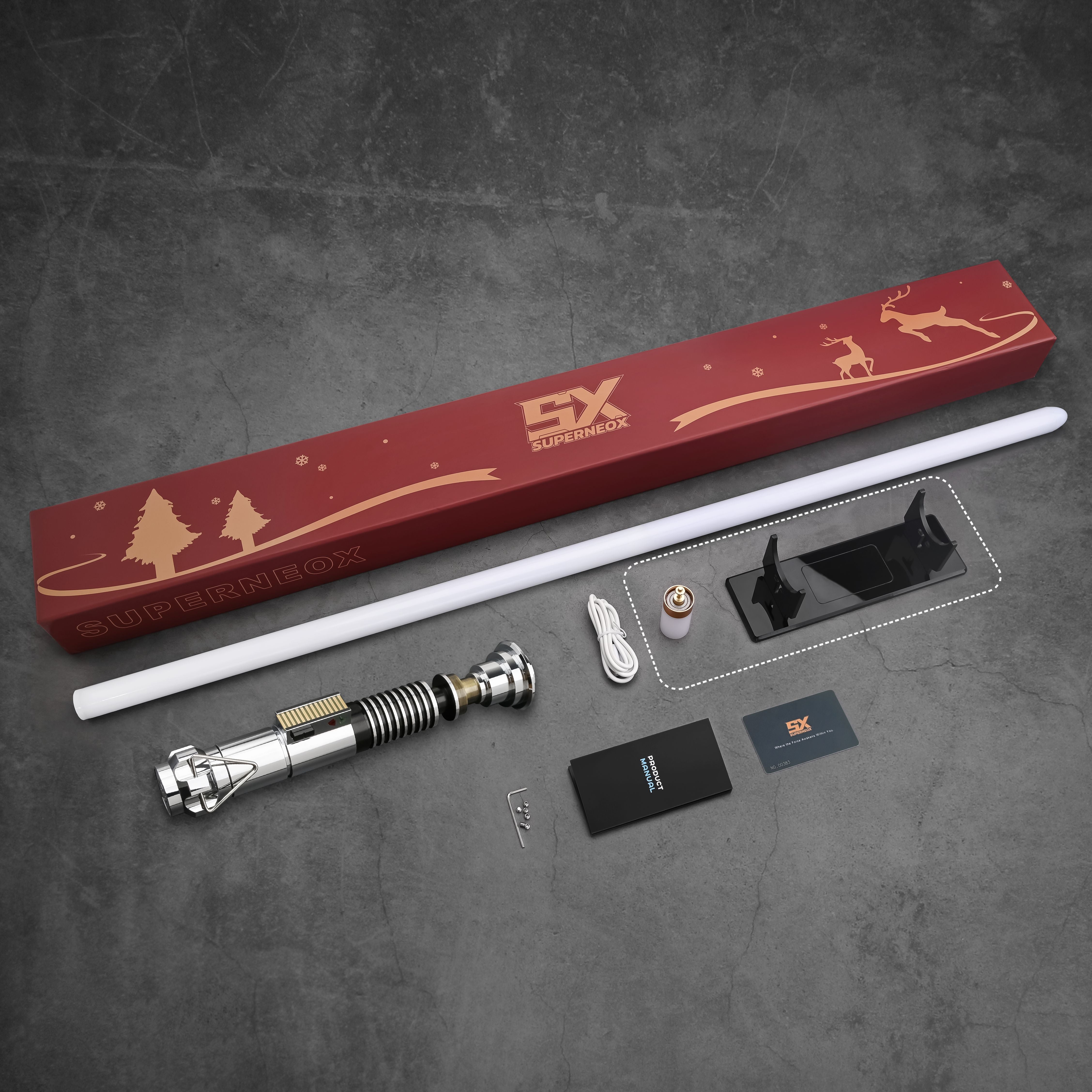 Luke Skywalker EP6 Replica RGB/Neopixel Lightsaber – SUPERNEOX®
