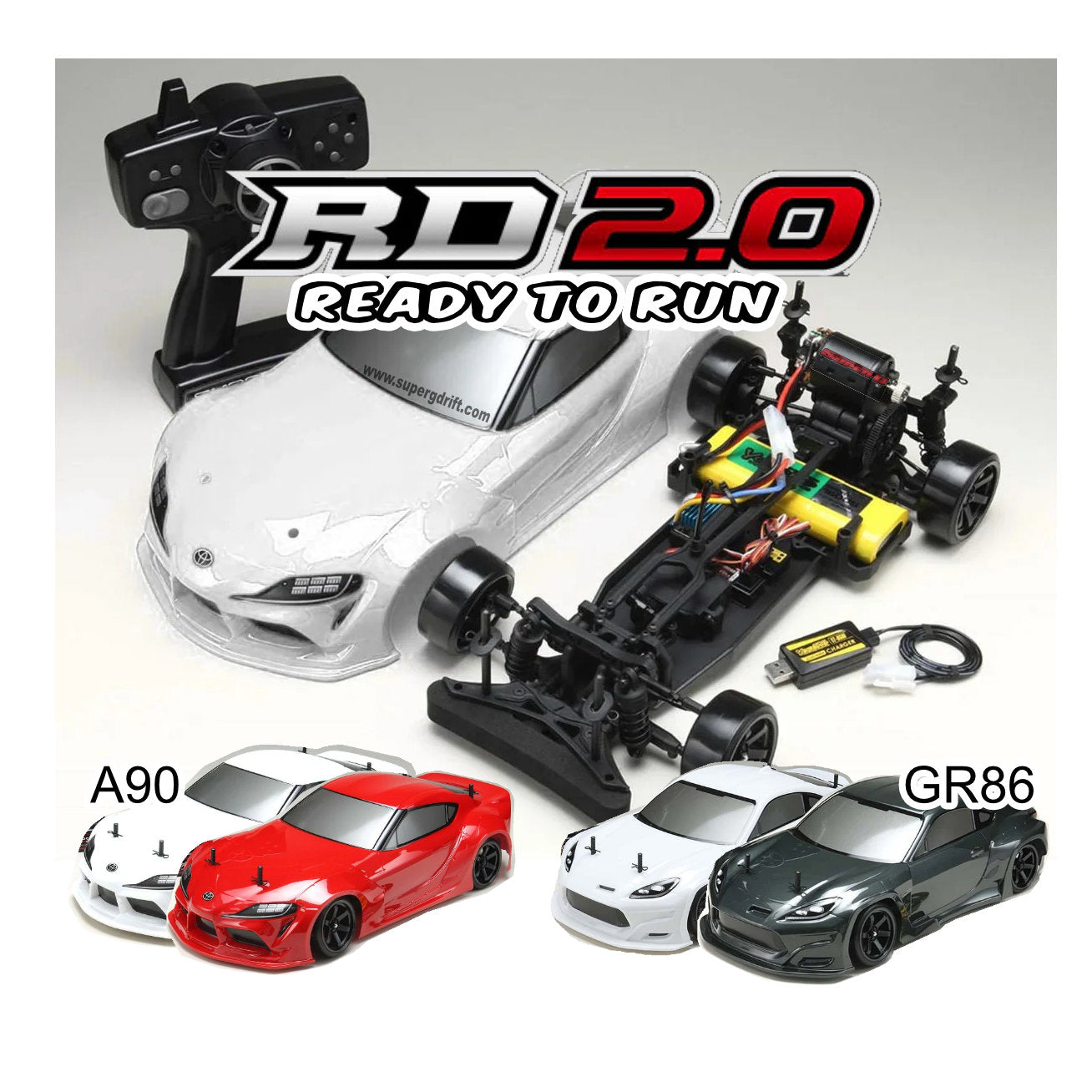 RD2.0 1/10 RWD ドリフトカー未走行 RD2.0 1/10 RWD ドリフトカー未