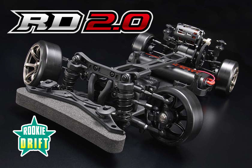 RD 2.0 ROOKIE DRIFT RWD 1-10 RC Drift Car kit + A90 Supra Body RD2