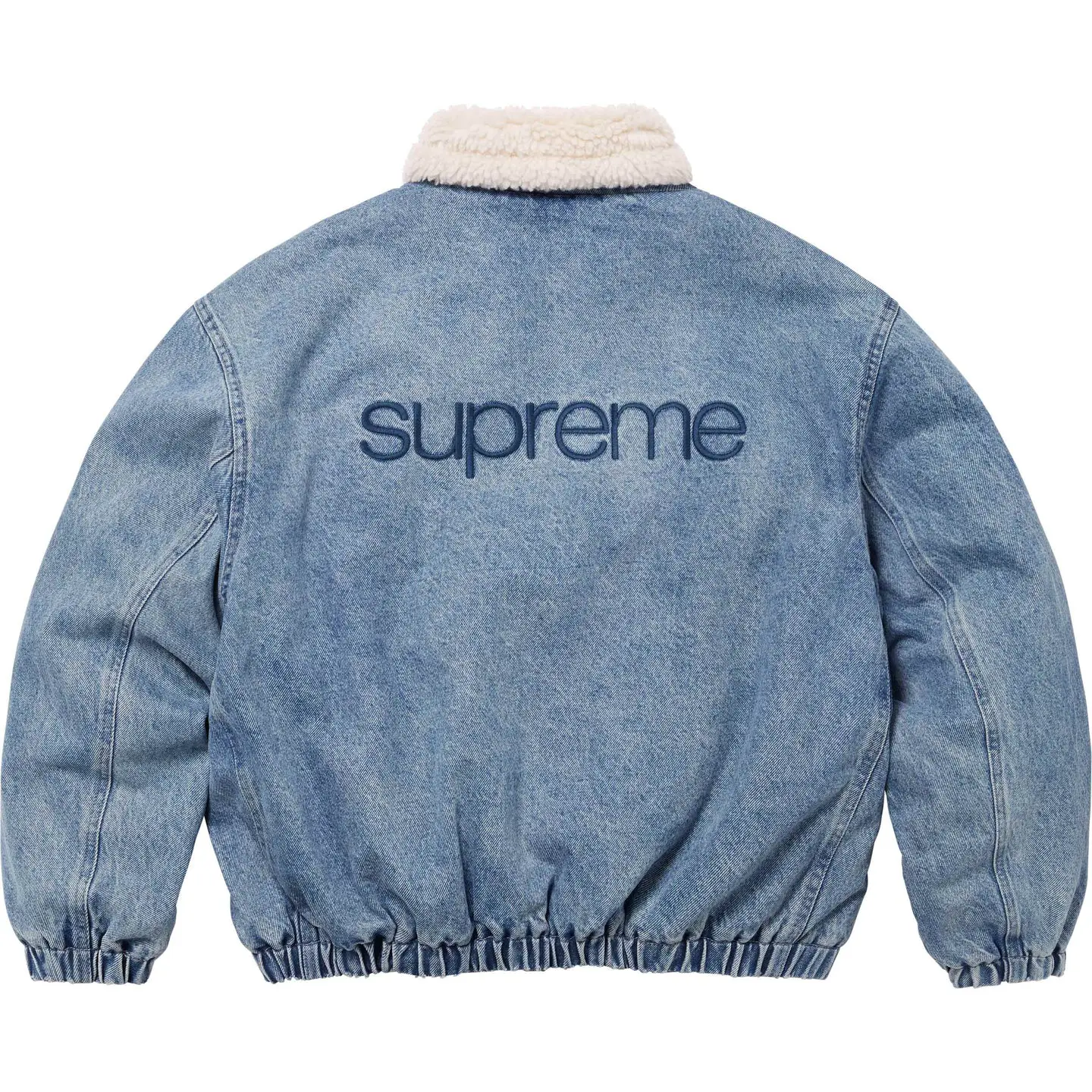 Faux Shearling Lined Bomber Jacket | Supreme 24fw