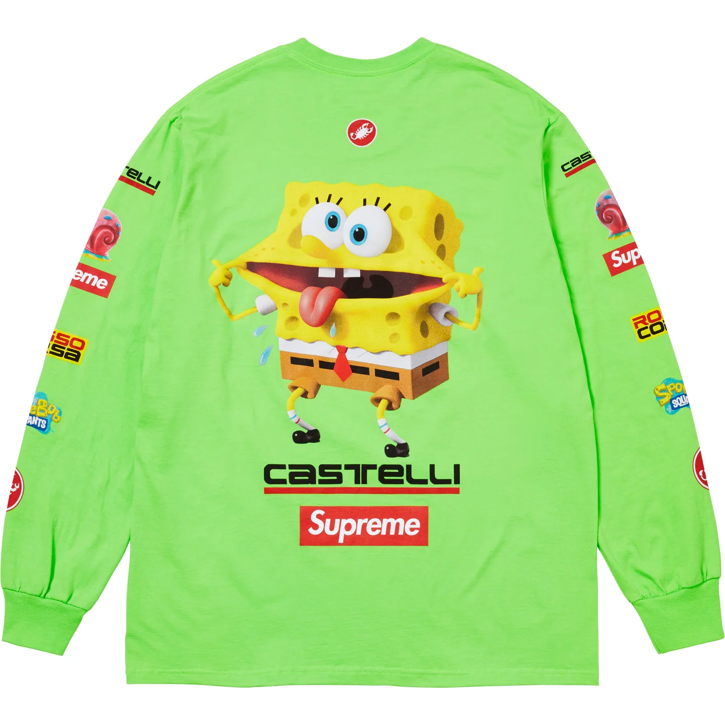 Supreme ×スポンジボブ ．ロンT Supreme®/SpongeBob SquarePants