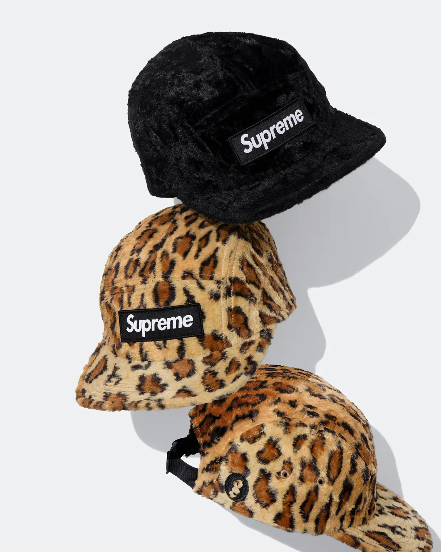 Supreme GOODENOUGH Crushed Rayon Camp Cap Leopard 新品・未使用