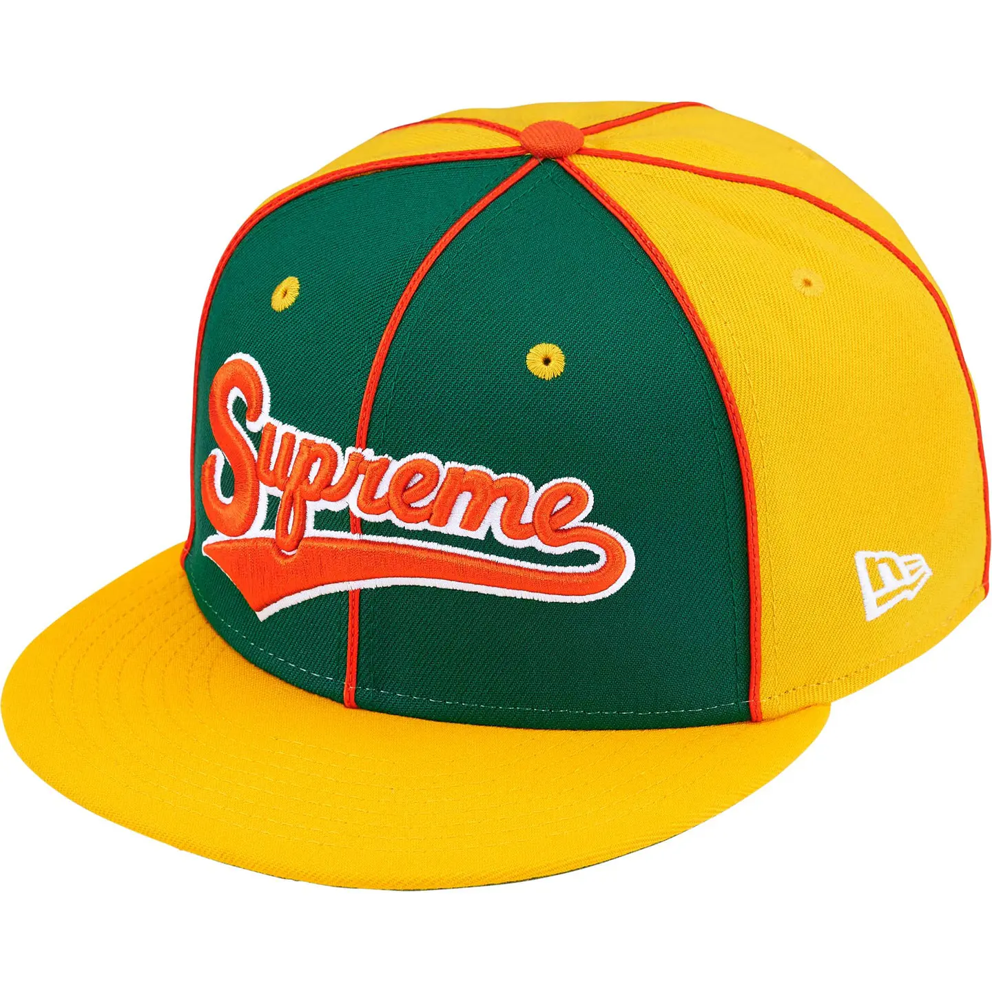 Piping Script Logo New Era® | Supreme 25ss