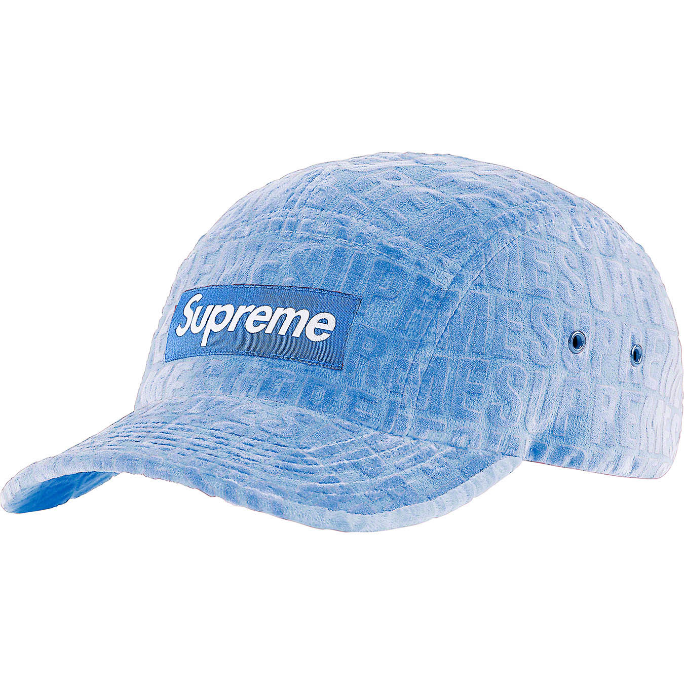 新品 Supreme Faux Fur Camp Cap Light Blue 19aw 青 ライトブルー