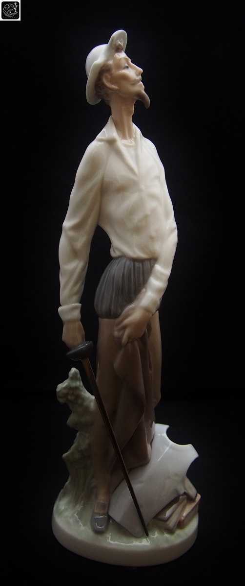 リヤドロ】【たち上がるドンキホーテ】【スペイン】【4854】