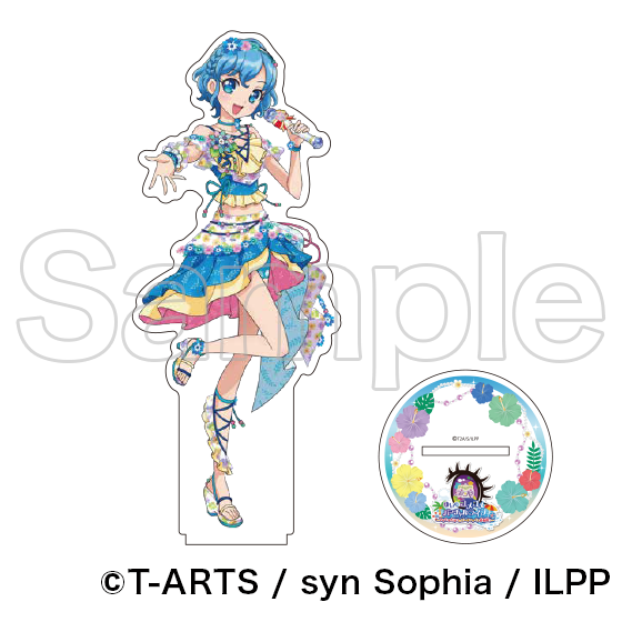 ゆいのユメユメバーチャルライブ カプセル B賞 B5集合アクリルプレート