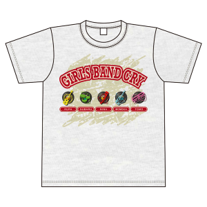 ガールズバンドクライ】オリジナルデザインTシャツ（XL）: アパレル