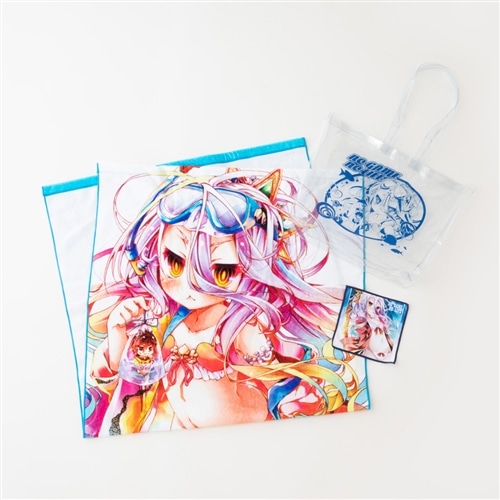 ノーゲーム・ノーライフ クリアプレート アクリルブロック 夏の学園祭