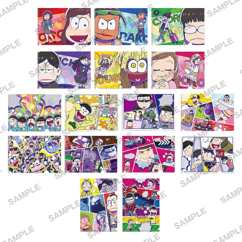 推し旅 おそ松さん クリアファイル ブロマイドホルダー 当選品 当選品