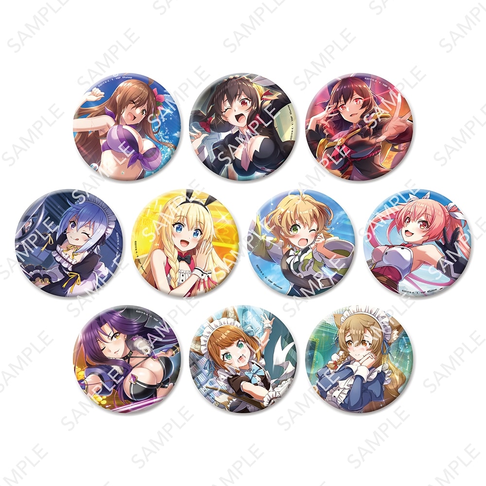 この素晴らしい世界に祝福を！ファンタスティックデイズ」缶バッジ＋75