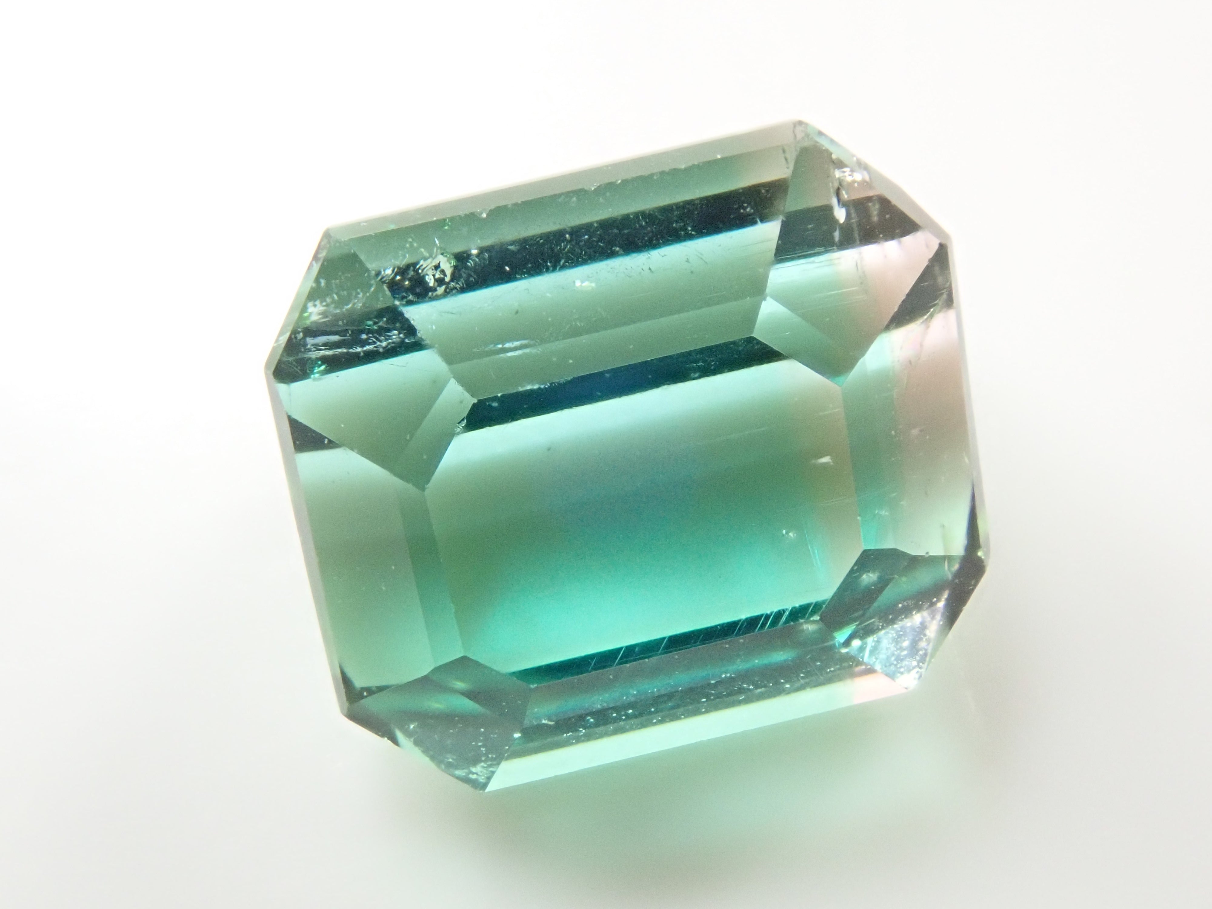 アフガニスタン産バイカラートルマリン 2.664ctルース（シーフォーム