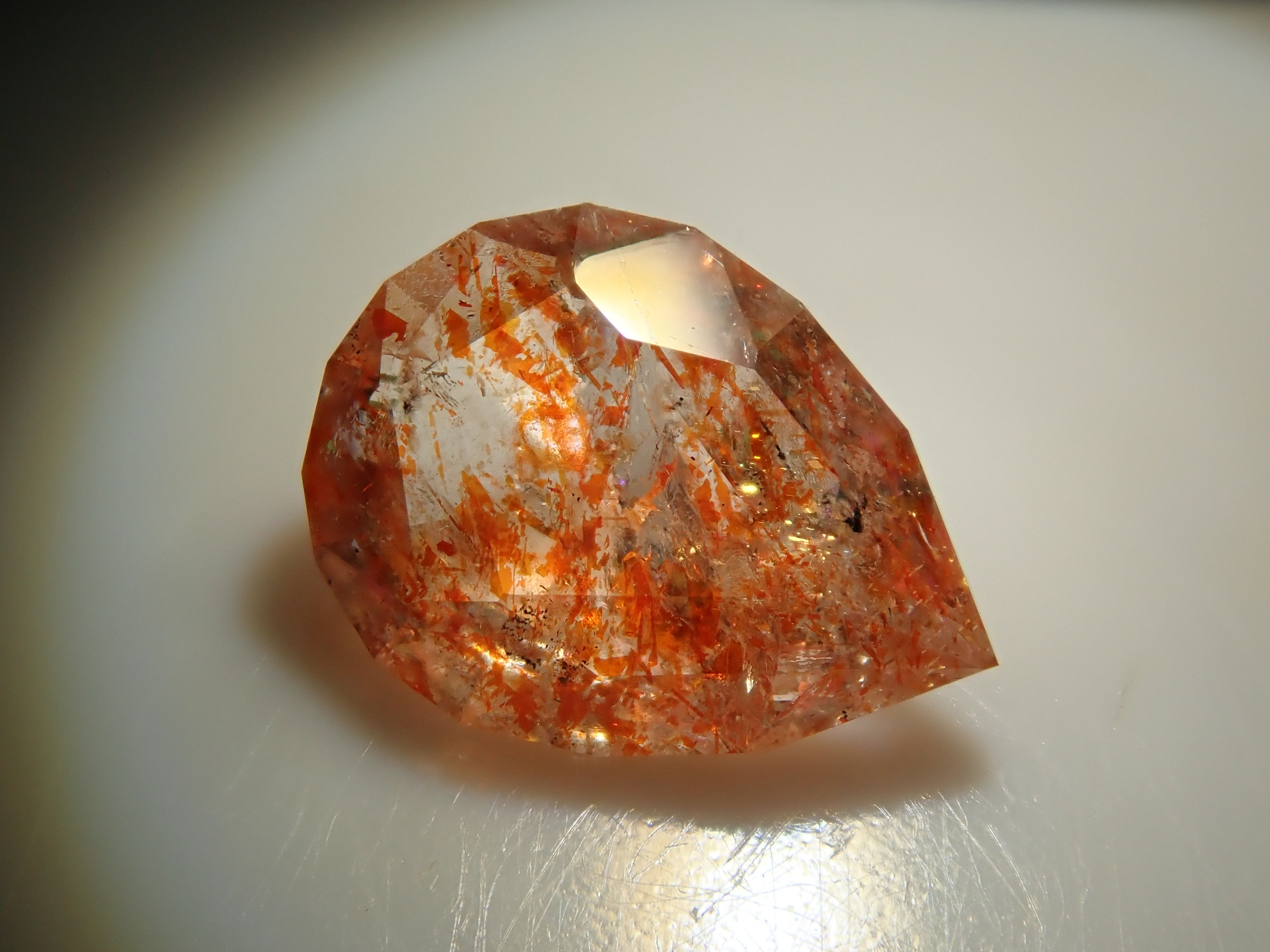 タンザニア産サンストーン（イリュージョンサンストーン） 0.627ctルース