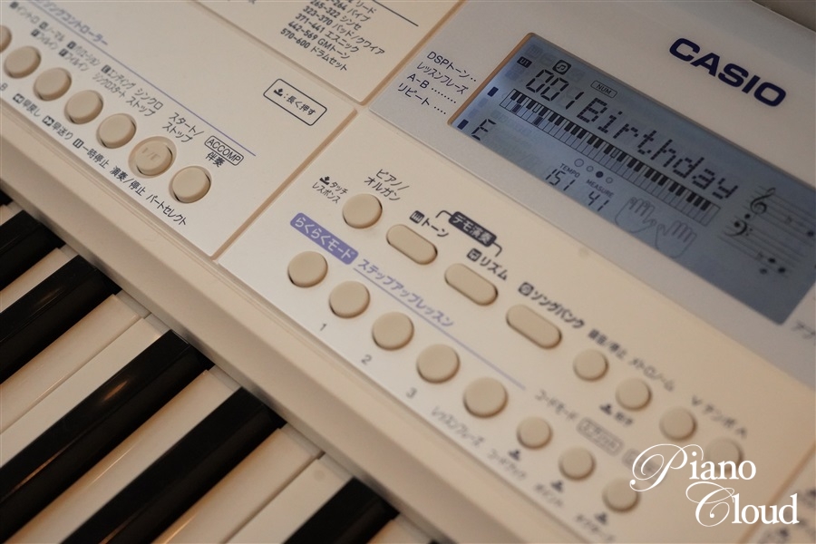 CASIO LK-515 スタンド付き 光ナビゲーション キーボード LK-515 | CASIO