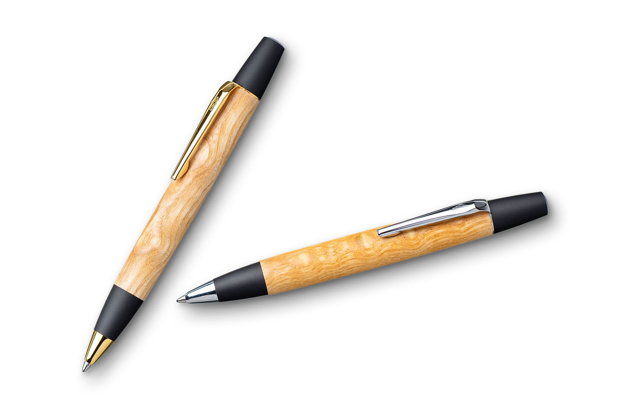 タモ波杢のボールペン・ロータリー – 野原工芸オンラインストア