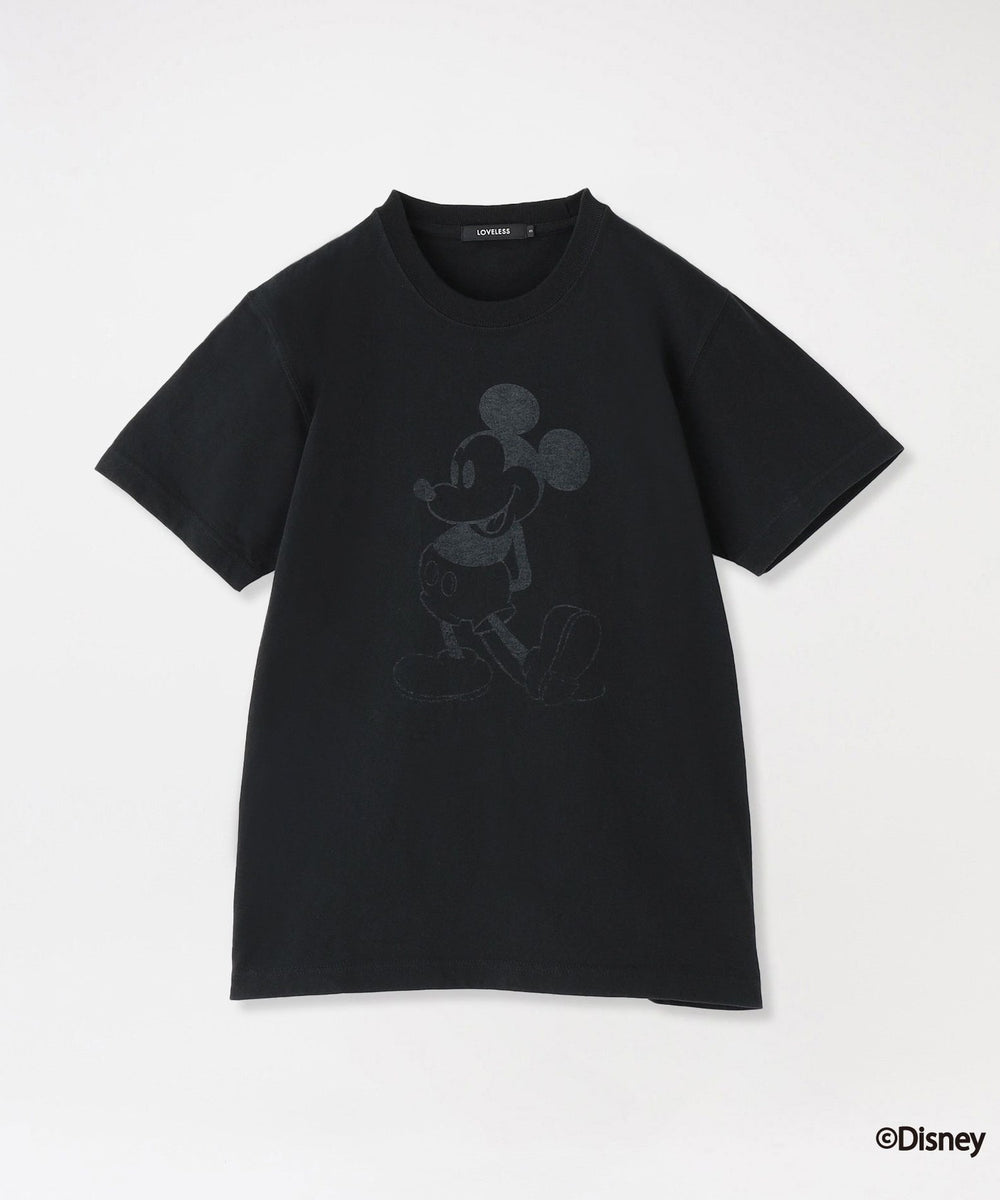 ミッキーマウス / LOVELESS限定プリントTシャツ(フロントスタイル