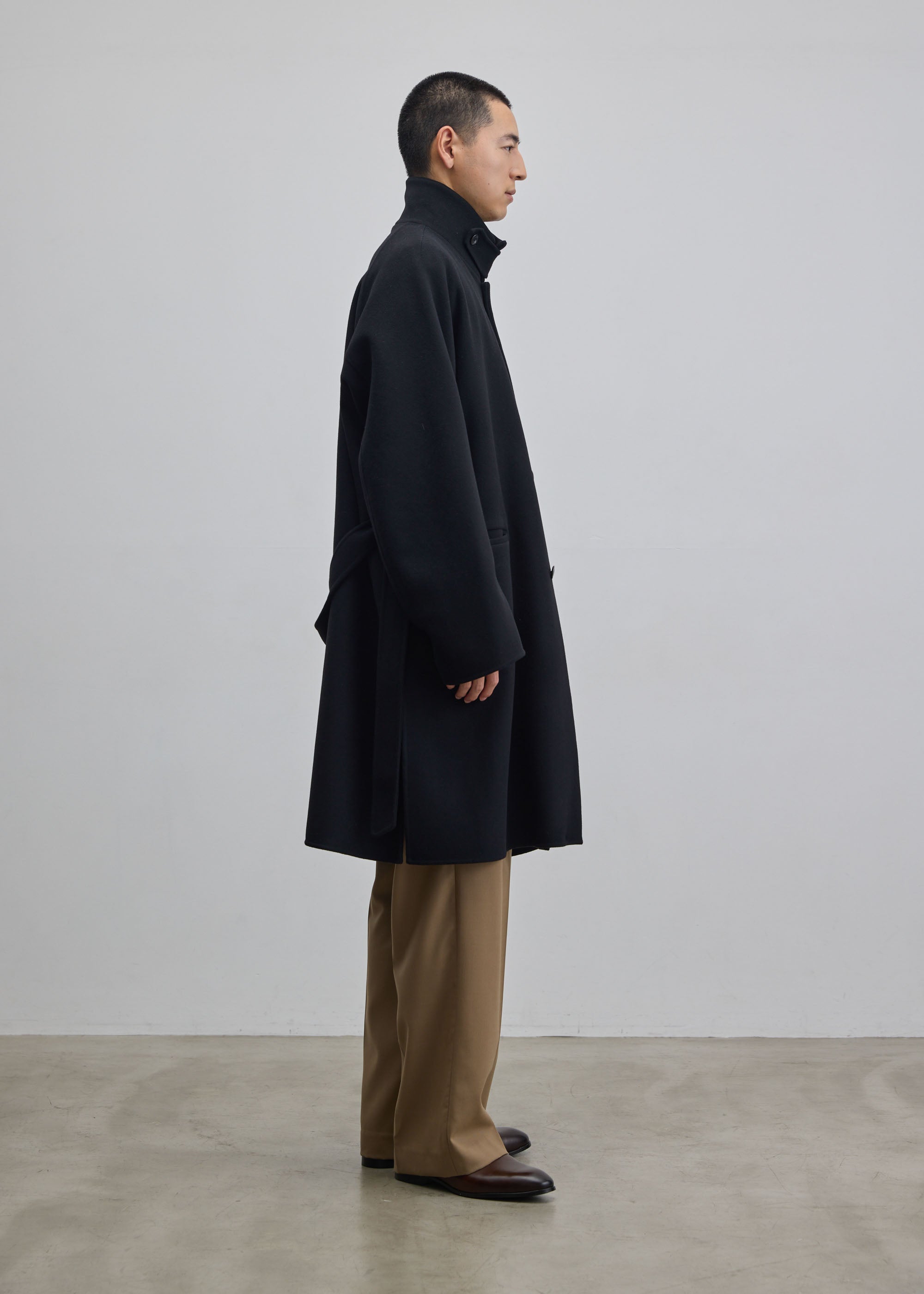 スーパー140メルトンバルマカーンコート｜SOÉJU k - SOÉJU online store