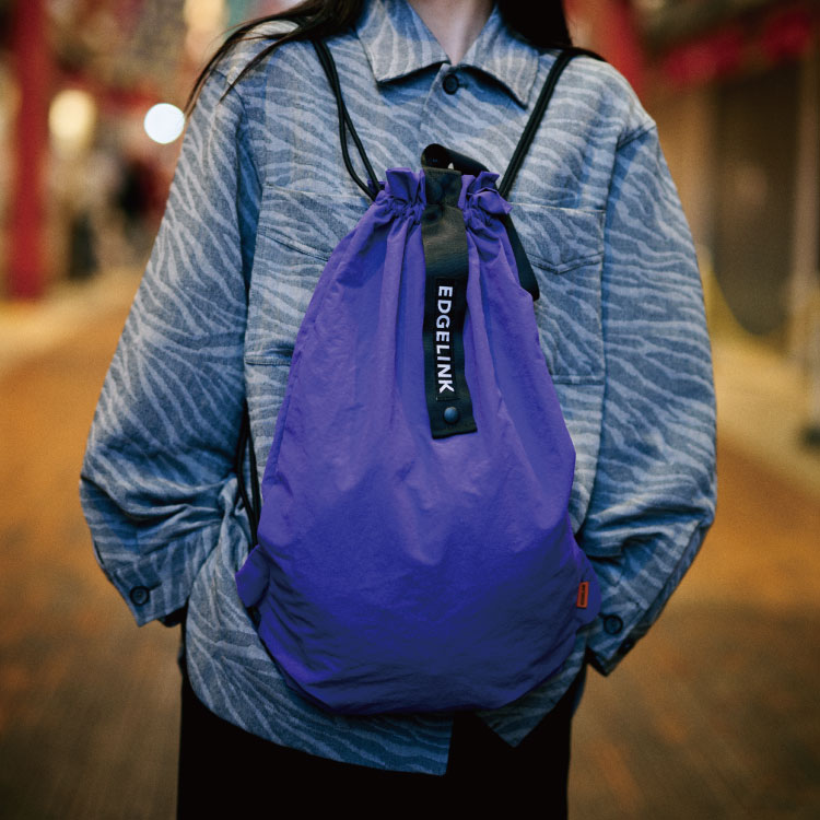 EDGELINK／エッジリンク NAMPAK ポケッタブルナップサック 60191(01