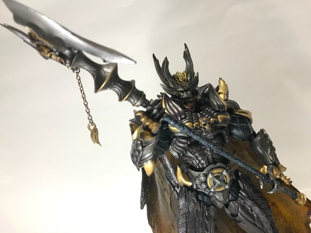 魔戒可動 暗黒騎士キバ 「牙狼＜GARO＞」 フィギュア バンダイ