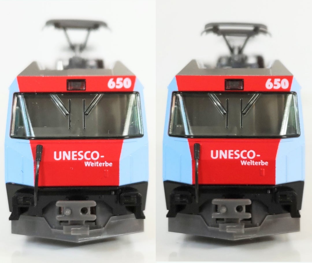 鉄道模型 3101-3 アルプスの機関車 Ge4/4-Ⅲ ユネスコ塗色 KATO 3101-3