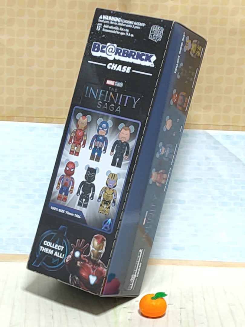 紹KB/コ】BE@RBRICK CHASE MARVEL INFINITY SAGA | ベア吉のおもちゃ