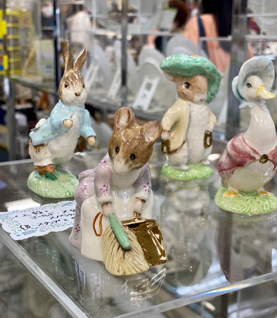 ピーターラビットのアンティークと紅茶缶from英国展2022 | ジュリーズ
