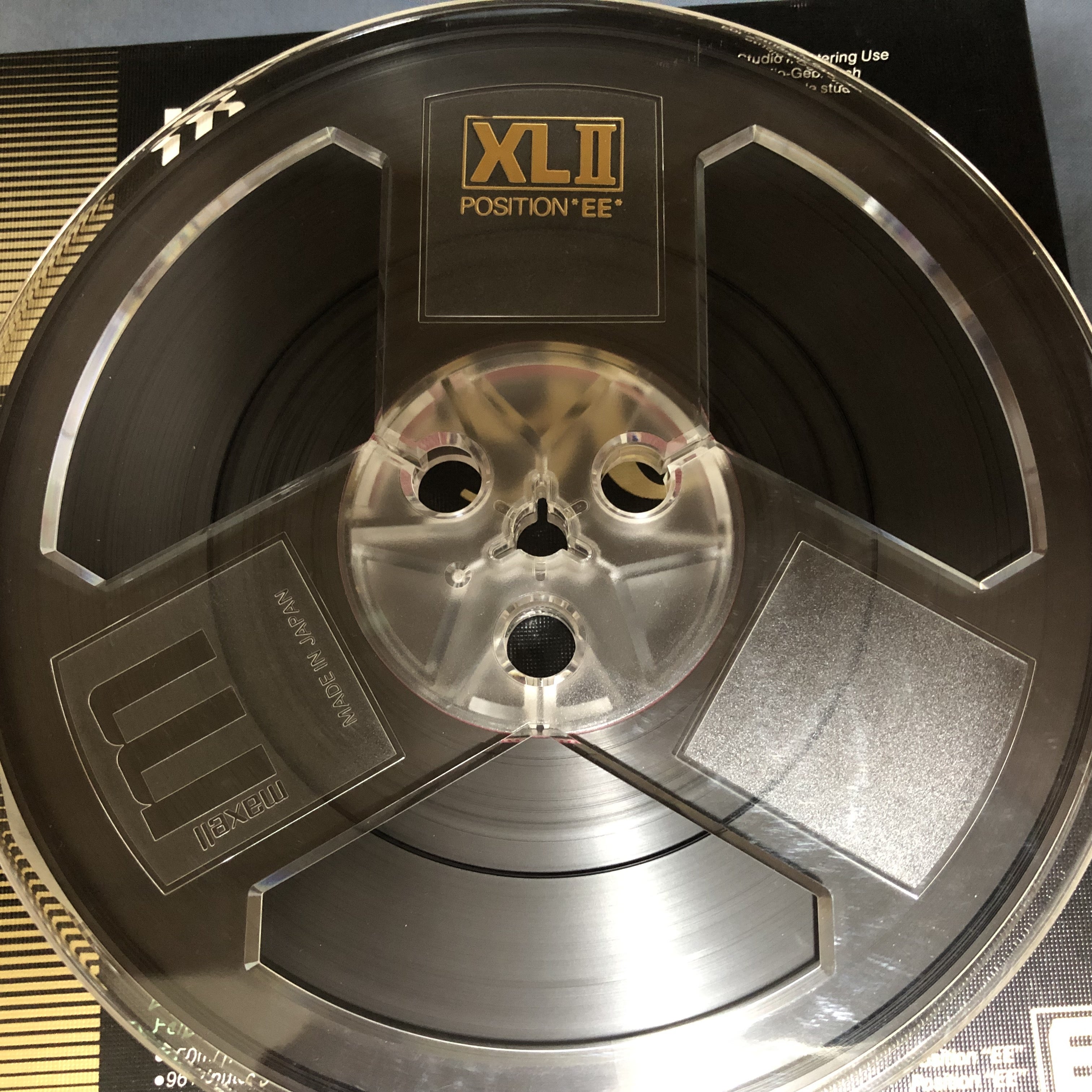 使用済 オープンリールテープ 5本セット SONY・Scotch・maxell 使用済