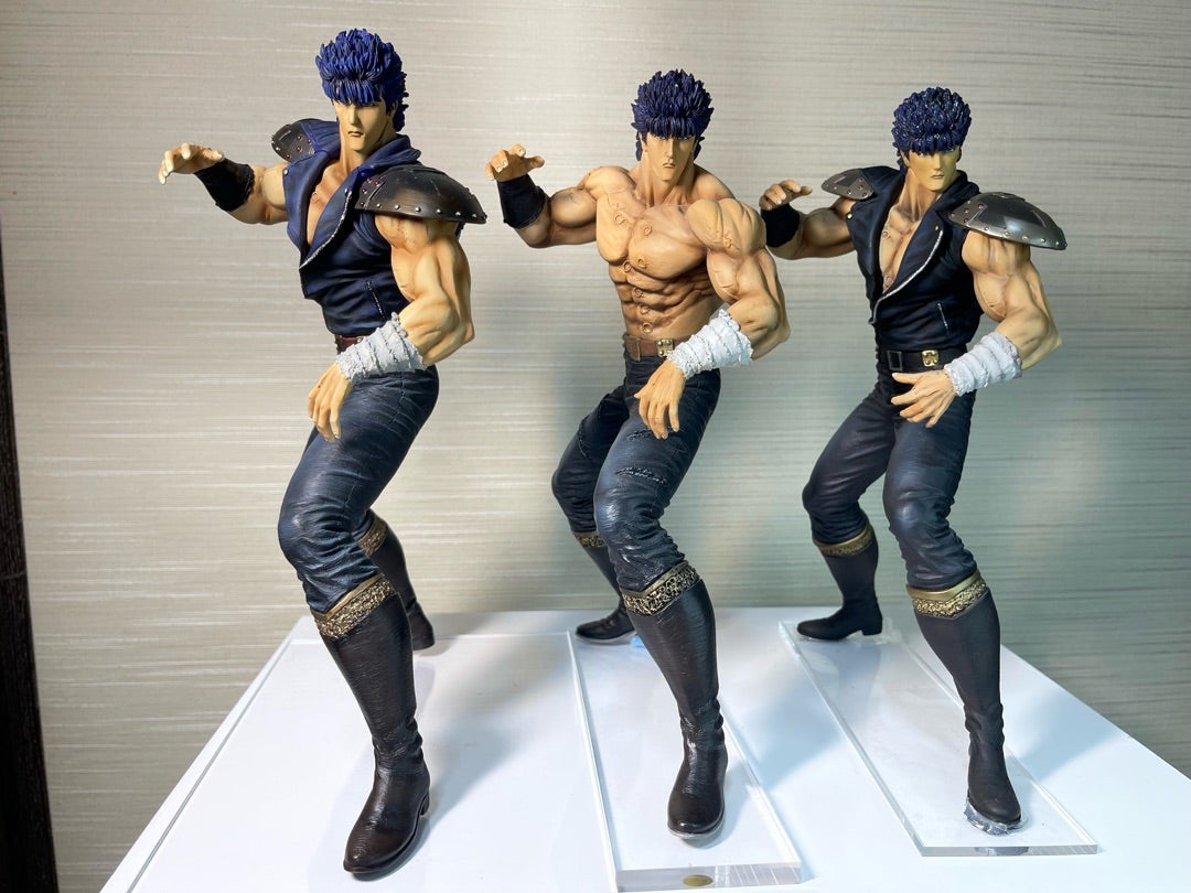 スパイスシード spiceseed 北斗の拳 レザージャケット ケンシロウ 青髪