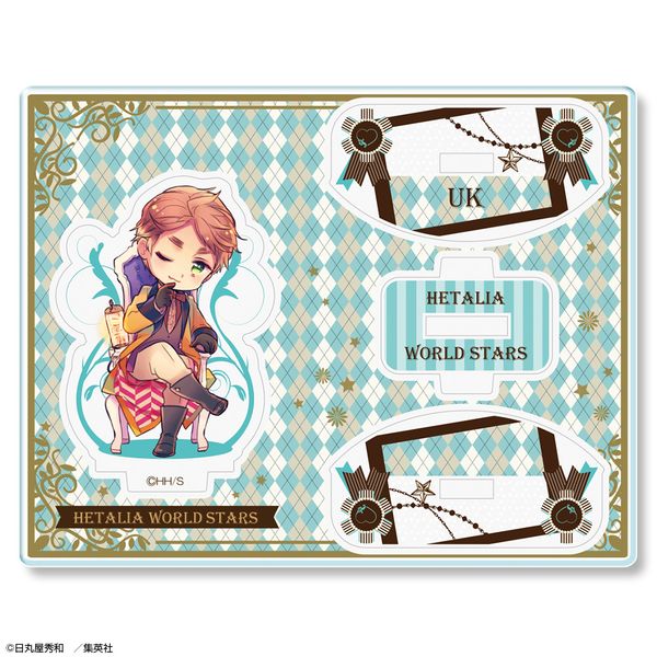 グッズ: ヘタリア World☆Stars ゆらっとアクリルフィギュア デザイン