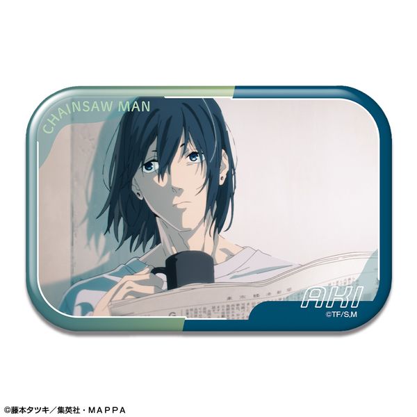 チェンソーマン展 早川アキ 缶バッジ チェンソーマン アニメーション