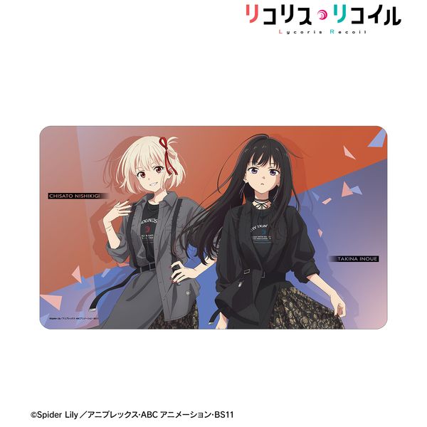 リコリスリコイル アニメイト限定 プレイマット 冬 リコリスリコイル