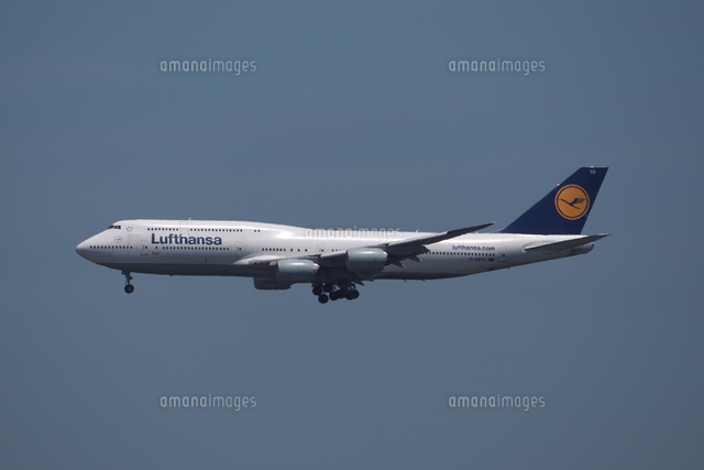 ルフトハンザ航空 Airlinertags B747-400M 国旗黒色カット