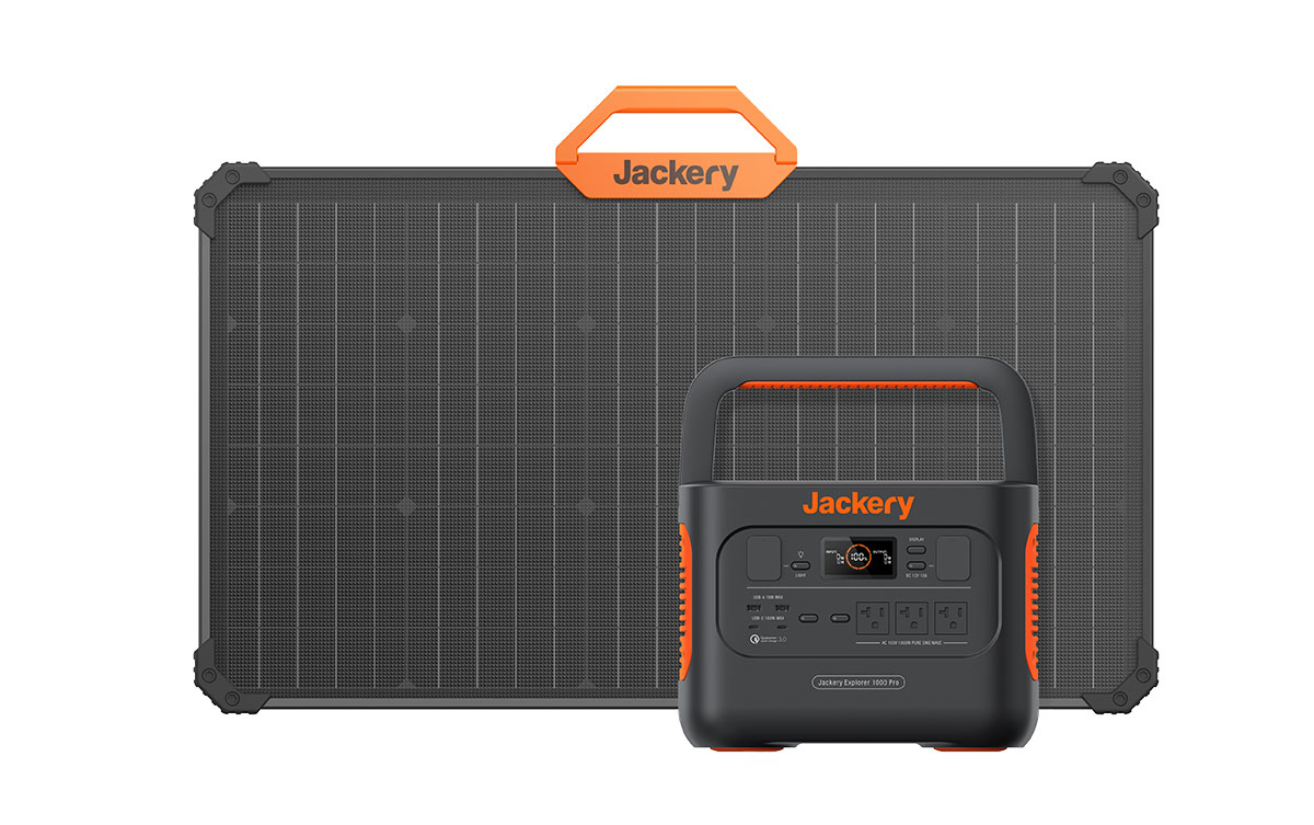1002Whの大容量ポータブル電源を1.8時間でフル充電！Jackery最新モデル