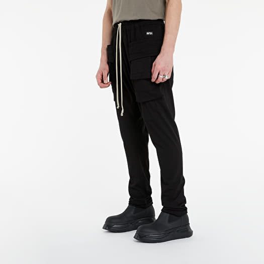 Pants Rick Owens DRKSHDW Creatch Cargo Drawstring Black (DU21S2376