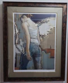 柏本 龍太 『花鳥風月』リトグラフ 絵画 版画 現代アート - メルカリ