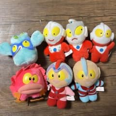 ウルトラマンキッズ ぬいぐるみ7種セット 90年代昭和レトロ - メルカリ