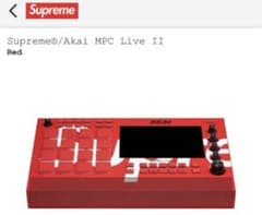 Supreme Akai MPC Live II 赤 - メルカリ